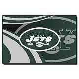 NFL New York Jets 39-Inch-by-59-Inch Taba Rug "Cosmic" Design