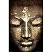 Buddha - Golden Face Inspirational Poster World Culture Poster Print, 24x36