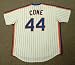 DAVID CONE New York Mets 1987 Majestic Cooperstown Throwback Home Baseball Jersey, XL