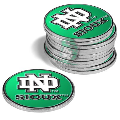 North Dakota Fighting Sioux Golf Ball Markers