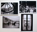 Paris Black and White Photography Note Cards Notecards French Greeting Cards