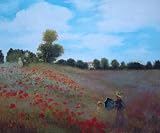 24X36 inch Monet Landscape Oil Painting Repro Purple Poppies 51PxNJSc6YL. SL160 24X36 inch Monet Landscape Oil Painting Repro Purple Poppies