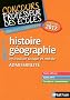 Histoire g�ographie, instruction civique et morale : Admissibilit� CRPE session 2012, annales corrig�es