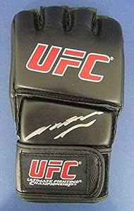 Anderson Silva UFC/MMA Autographed/Signed Glove JSA K80556 - Autographed UFC Gloves