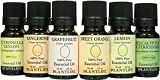 Top 6 Citrus Essential Oil Gift Set 6/10 ml (Lemon Eucalyptus, Sweet Orange, Tangerine, Lemon, Grapefruit and Citronella)