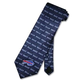 BUFFALO BILLS SILK NeckTie Blue Men's NFL Neck Tie