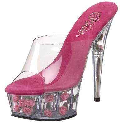 Pleaser Women's Delight-601fl/c/hp Platform Sandal