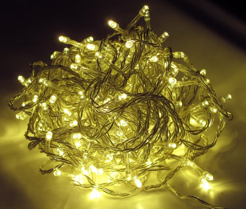 48er LED Lichterkette Aussen und Innen warmweiss