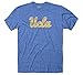 Campus Colors UCLA Bruins Adult Logo Straight Tri-Blend Short Sleeve T-Shirt - Royal, X-Large