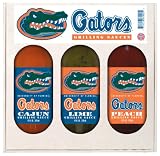 Florida Gators NCAA Grilling Gift Set (12oz Cajun, 12oz Lime, 12oz Peach)