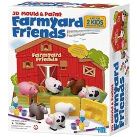 Mould and Paint - Farmyard Friends