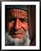 Bearded Afghan Man, Looking at Camera, Mazar-E Sharif, Afghanistan Styles Framed Art Poster Print by Stephane Victor, 31x39