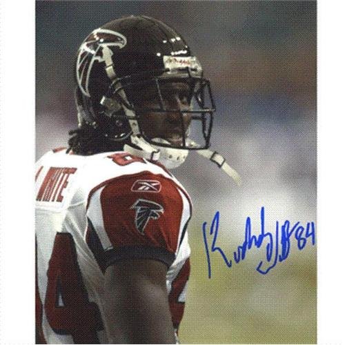 Roddy White Autographed Atlanta Falcons 8x10 Photo