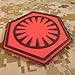 Star Wars First Order Force Awakens PVC Rubber 3D Velcro Patch