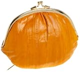 Latico Eel Skin Framed Coin Purse