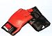 GTMA MMA Mixed Martial Arts Grappling Gloves - Red Leather