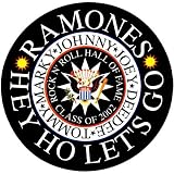 Ramones Logo Sticker ~Ramones Rock n Roll Hall of Fame Class of 2002 Collectible Decal