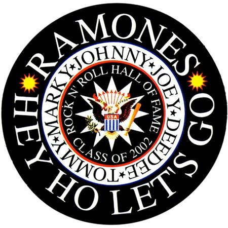Ramones Logo Sticker ~Ramones Rock n Roll Hall of Fame Class of 2002 Collectible Decal