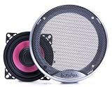 In Phase Pink 160W 2 Way 10cm High Density ND Speakers
