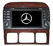 Koolertron (TM) For Benz S W220 (1998 1999 2000 2001 2002 2003 2004 2005) Indash Car Navigation Radio GPS System AV Receiver and 7 Inch HD Touch Screen with iPod Bluetooth (Factory Fit,Free Map)