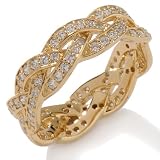 Infinite Possibilities by Absolute&trade; Braided Eternity Stack Ring