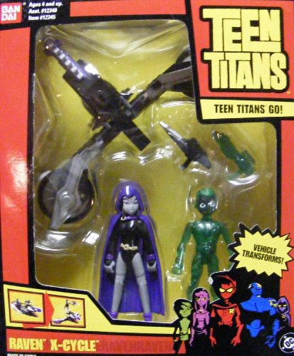  Teen Titans Raven X-Cycle Vehicle