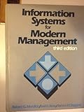 Information systems for modern management