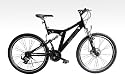 26" MOUNTAINBIKE FAHRRAD RAD ROOSTER 21 Gang schwarz - 66,0 (26 Zoll)