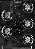 SKULL AND CROSSBONES LOLLY Halloween Candy Mold Chocolate