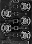SKULL AND CROSSBONES LOLLY Halloween Candy Mold Chocolate