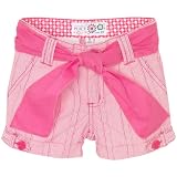 The Childrens Place Girls Girlie Striped Sash Shorts