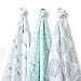 SwaddleDesigns SwaddleLite, Lush Lite (Set of 3 in SeaCrystal)
