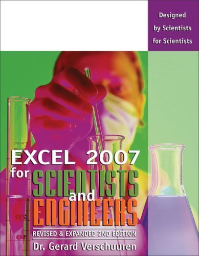 Excel 2007 for Scientists and Engineers (Excel for Professionals series)