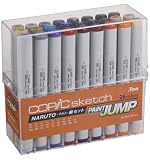 Too COPIC コピックスケッチ PAINT JUMP 限定セットNARUTO-ナルト-編 11778001