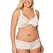 Smart & Sexy Women's Illustrous Lace Unlined Underwire Bra