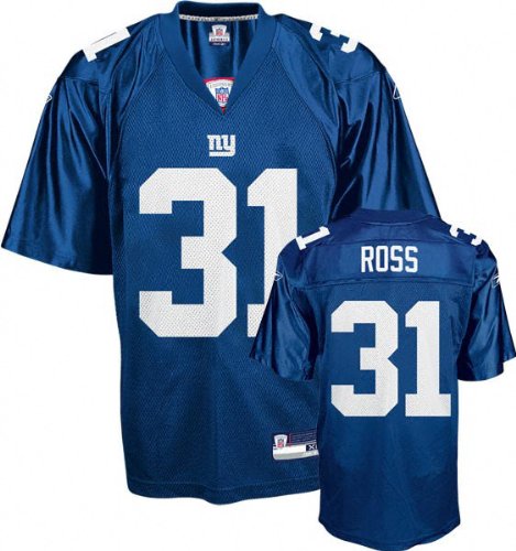 Aaron Ross New York Giants Blue NFL Replica Jersey