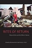 Rites of return : diaspora poetics and the politics of memory