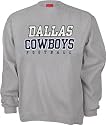 Dallas Cowboys Grey Practice Crewneck Sweatshirt