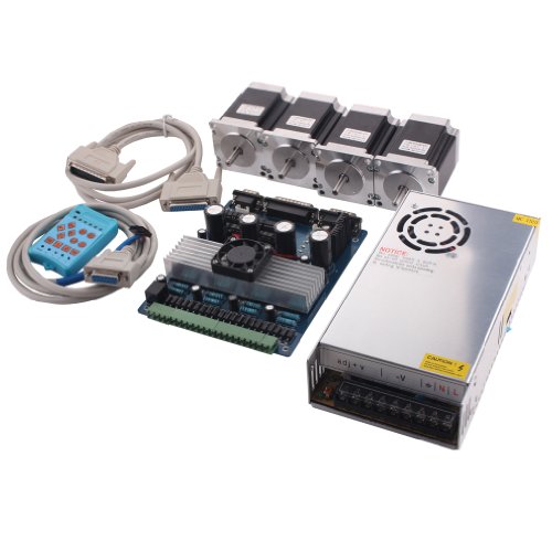 Sunwin 4 axis CNC TB6560 Stepper Motor Driver complete Kit +4 Axis Handle Remote Controller+NEMA23 Stepper Motor *4 On Sale