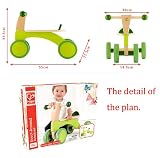 Hape Wutsch Grün - Kinder Laufrad-Holz -