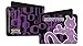 Pokemon Monsters - MEWTWO Poses w/ Rings Black/Purples - Bi-Fold Wallet