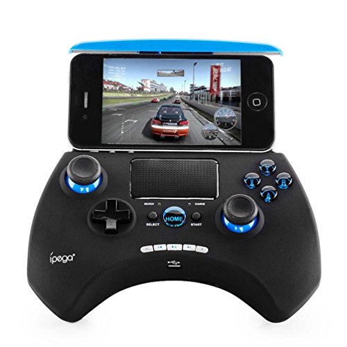 iPEGA PG-9028 Wireless Bluetooth Game Controller Gamepad With Touch Pad for iPhone iPod iPad iOS System, Samsung Galaxy Note HTC LG Android Tablet PC