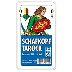 Ravensburger 27042 - Schafkopf/Tarot, Bayerisches Bild - 36 Blatt, glasklares Etui