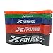 xFitness Pull Up Assist & Resistance Band - Single Band - 5 Levels to Choose From - Best Mobility Training Bands - Perfect for Crossfit, Powerlifting , Chin Ups, Muscle Ups, Ring Dips - Extra Durable Heavy Duty and Top Rated Bands - Lifetime Warranty