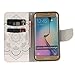 Galaxy S6 Edge Case, Samsung Galaxy S6 Edge Case, Macoku Fashion Pattern Magnetic Snap Style PU Leather Case Wallet Flip [Stand] Cover for Samsung Galaxy S6 Edge