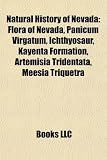 Natural History of Nevada: Flora of Nevada, Panicum Virgatum, Ichthyosaur, Kayenta Formation, Artemisia Tridentata, Meesia Triquetra