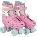 Barbie Adjustable Quad Skate - Pink (J10 - J13)