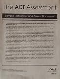 The ACT Assessment (9957C - Sample Test Booklet)