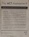 Books : The ACT Assessment (9957C - Sample Test Booklet)