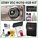 Sony Cyber-shot DSC-W290/T 12.1 MP Digital Camera in Bronze + 4GB MEMORY STICK PRO DUO + Sony Digital Camera Case + Extra Battery + Deluxe Accessory Kit